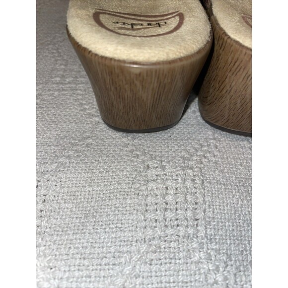 Dansko Women’s Casual Clogs Size 39 U.S. 8 M Brown Leather Comfort Casual Clinic - Picture 11 of 12